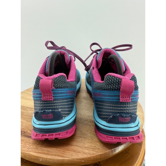 Altra Timp 1.5 Womens Trail Running Shoes Blue Pink Zero Drop Size 11 - Picture 2 of 14